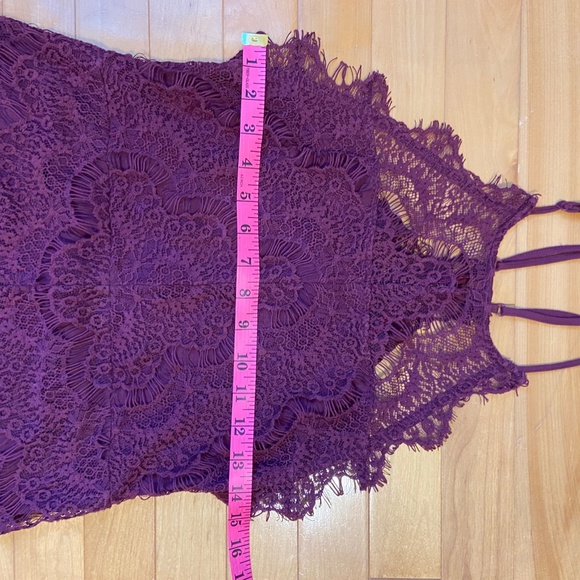 Intimately Free People She's Got It, Lace Slip Dress, Size Medium - Picture 12 of 16